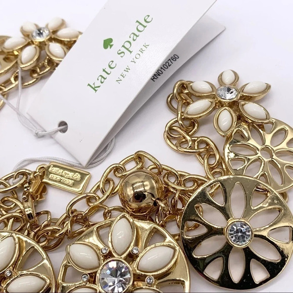 Kate Spade Eyelet Garden Necklace NWT - Picture 4 of 5